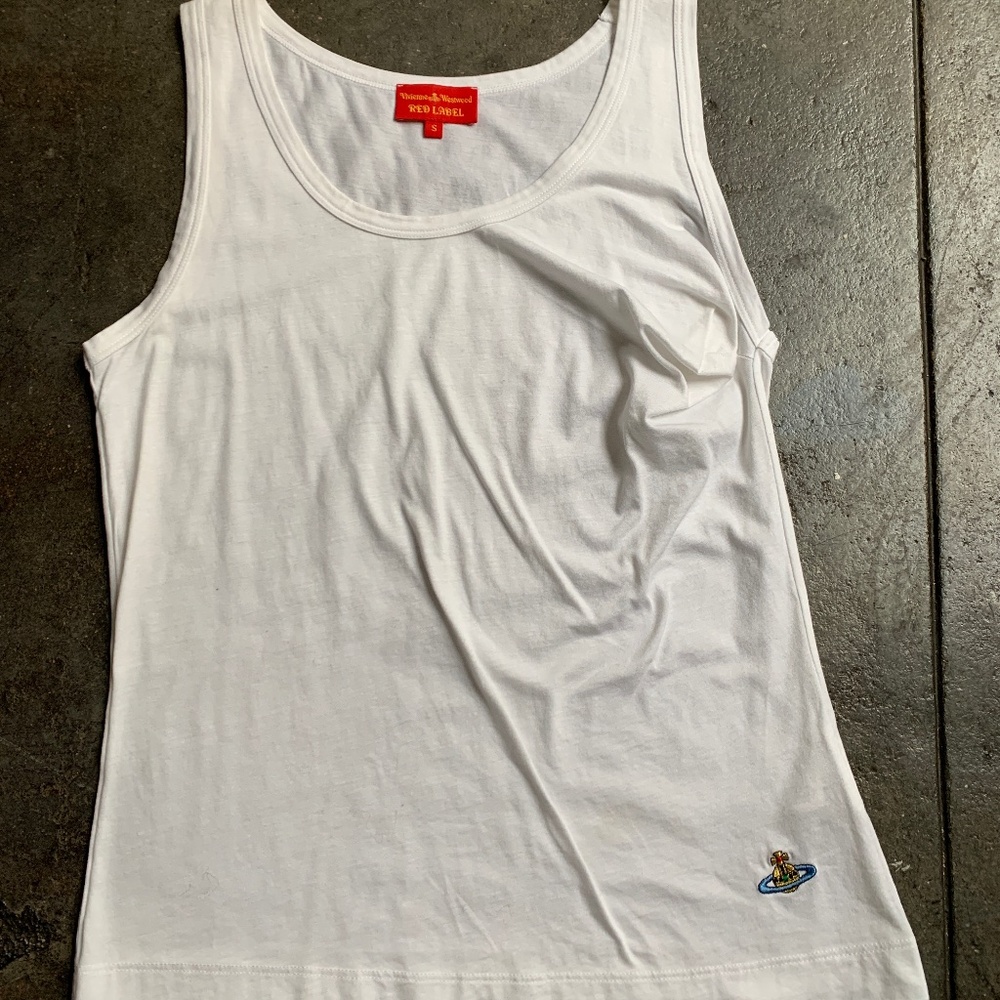 Vivienne Westwood 2011 Brand New Red Label Tank top w/ Extra Fabric